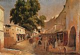 Jean-Charles Langlois Algeria painting